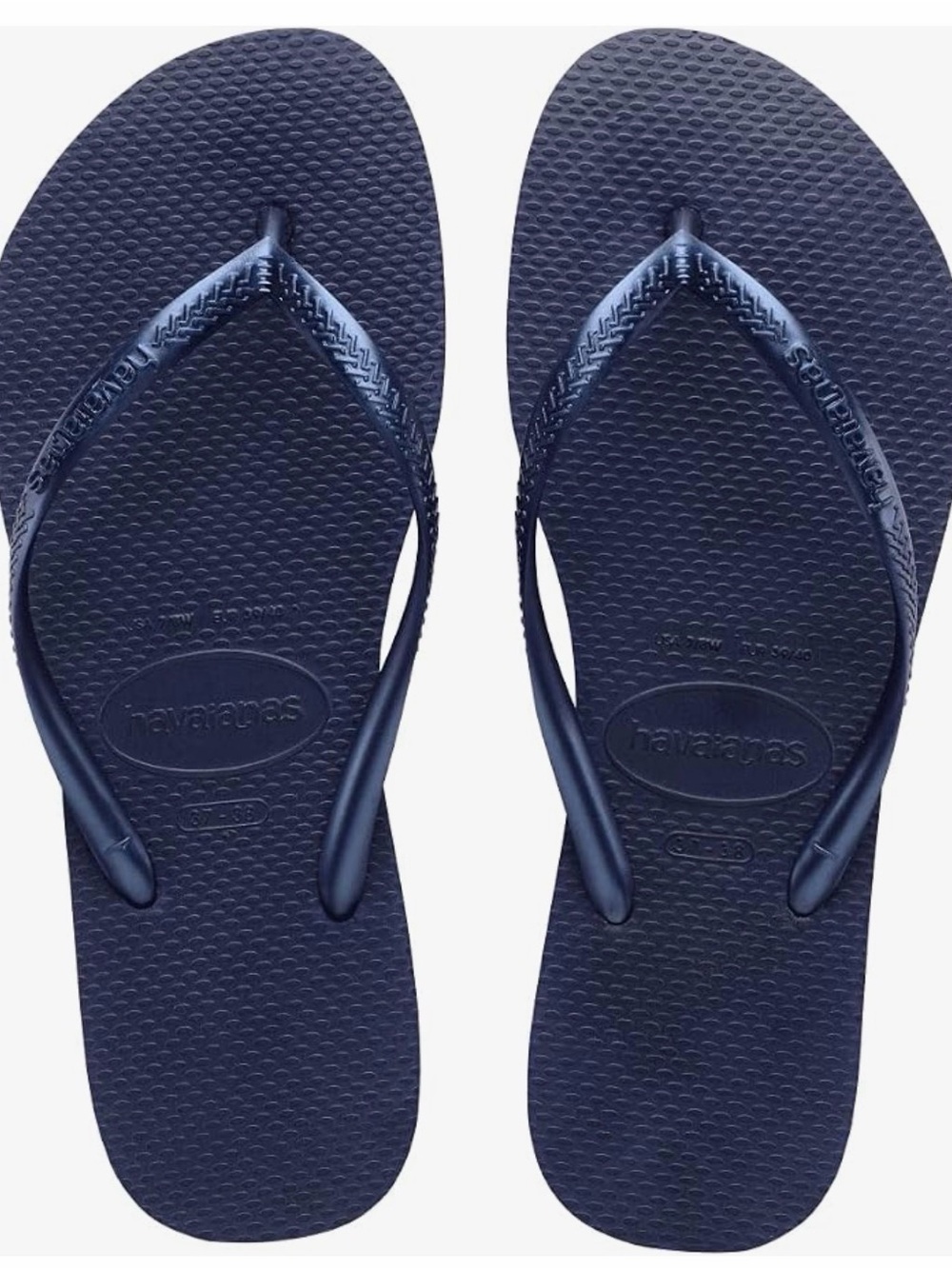 Havaianas Navy Blue Classic Flip Flops